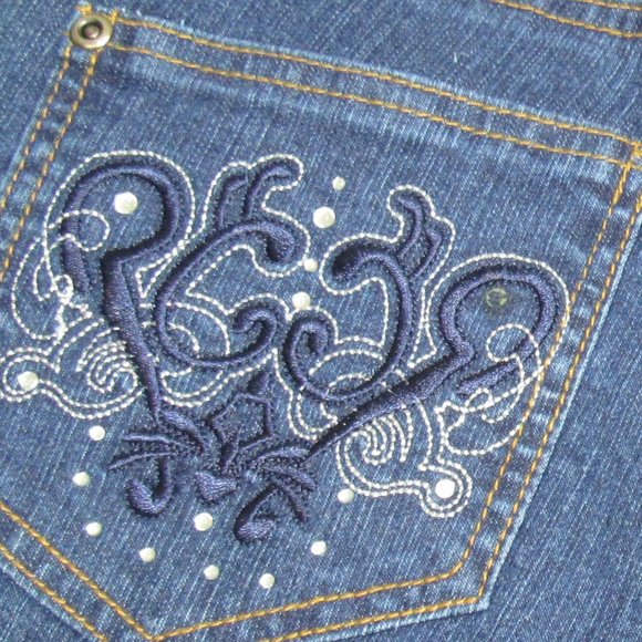 Hip Jeans Size 12 Women Bluejeans Stretch NWT - Picture 6 of 6